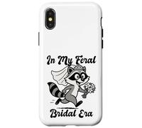 In My Feral Bride Era Funny Wedding Carcasa para iPhone X/XS