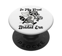 In My Feral Bride Era Funny Wedding PopSockets PopGrip Adhesivo