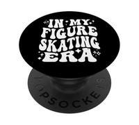 In My Figure Skating Era Ice Rink Figure Skater Pride PopSockets PopGrip Adhesivo