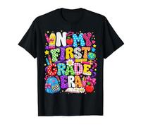 In My First Grade Era Girl Student Teacher Back To School Camiseta gráfica económica, Hombre, Negro, M