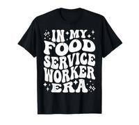 In My Food Service Worker Era Cafeteria Kitchen Staff Camiseta