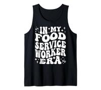 In My Food Service Worker Era Cafeteria Kitchen Staff Camiseta sin Mangas