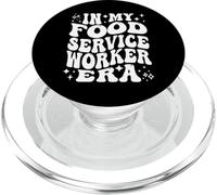 In My Food Service Worker Era Cafeteria Kitchen Staff PopSockets PopGrip para MagSafe