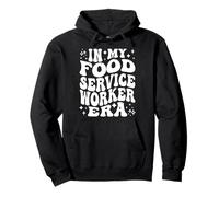 In My Food Service Worker Era Cafeteria Kitchen Staff Sudadera con Capucha