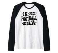 In My Football Era Sports Game Football Day Fan Team Pride Camiseta Manga Raglan