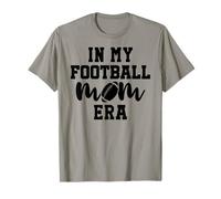 In My Football Mom Era Cheer Sports Game Day Football Mama Camiseta