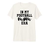 In My Football Mom Era Cheer Sports Game Day Football Mama Camiseta Premium