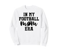 In My Football Mom Era Cheer Sports Game Day Football Mama Sudadera