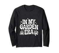 In My Garden Era Groovy Funny Gardening para quien ama las plantas Manga Larga