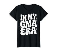 In My Gma Era, Funny Grandma Apodo, Abuela Moderna Camiseta gráfica económica, Mujer, Negro, L
