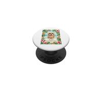 In My Golden Retriever Era 70s Vintage Dog Travel Hombres Mujeres PopSockets PopGrip Adhesivo