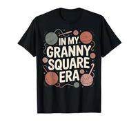In My Granny Square Era - Madeja de Hilo de Ganchillo gráfico Camiseta