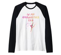 In My Gymnastics Era Tumbling Rhythmic Dancing Funny Gymnast Camiseta Manga Raglan