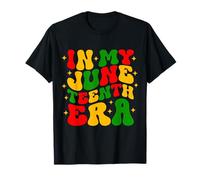 In My June Teenth Era Juneteenth 1865 Black Pride Camiseta