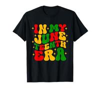 In My Juneteenth Era 1865 Black History Women Camiseta