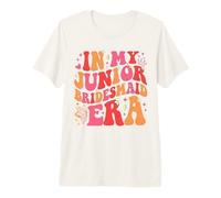 In My Junior Bridesmaid Era Wedding Engagement Camiseta Premium