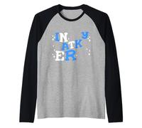 In My Latke Era Retro Groovy Jewish Family Hombres Mujeres Niños Camiseta Manga Raglan