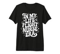 In My Life Flight Nurse Era, Vuelo RN, Enfermería Aeromédica Camiseta Premium