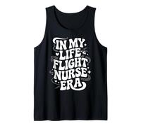 In My Life Flight Nurse Era, Vuelo RN, Enfermería Aeromédica Camiseta sin Mangas