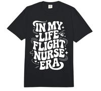 In My Life Flight Nurse Era, Vuelo RN, Enfermería Aeromédica Comfort Colors Adult Heavyweight T-Shirt