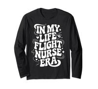 In My Life Flight Nurse Era, Vuelo RN, Enfermería Aeromédica Manga Larga