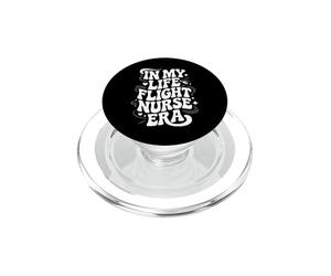 In My Life Flight Nurse Era, Vuelo RN, Enfermería Aeromédica PopSockets PopGrip para MagSafe