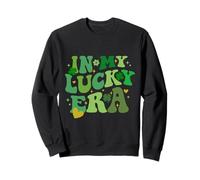 In My Lucky Era Hombres Mujeres Niños Día de San Patricio Shamrock Sudadera