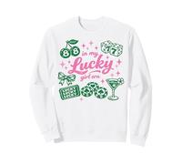 In My Lucky Girl Era St. Patrick's Day Charm Sudadera