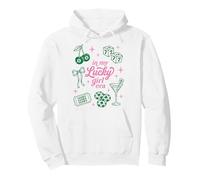 In My Lucky Girl Era St. Patrick's Day Charm Sudadera con Capucha