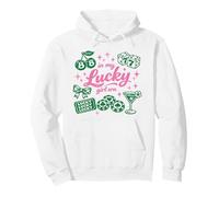 In My Lucky Girl Era St. Patrick's Day Charm Sudadera con Capucha