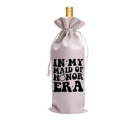 In My Maid Of Honor Era - Bolsa de regalo de compromiso para boda, regalo de compromiso, bolsa de vino para novia/él/ella recién comprometida