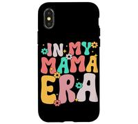 In My Mama Era Groovy Maternidad Familia Padre Mamá Vida Carcasa para iPhone X/XS