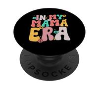 In My Mama Era Groovy Maternidad Familia Padre Mamá Vida PopSockets PopGrip Adhesivo