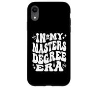 In My Master’s Degree Era Grad Student Life Pride Carcasa para iPhone XR
