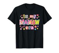 In My Memaw Era Funny Magazine Cut Paper Style Día de la Madre Camiseta