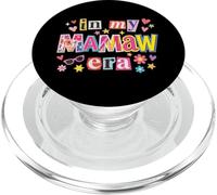 In My Memaw Era Funny Magazine Cut Paper Style Día de la Madre PopSockets PopGrip para MagSafe