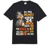 In My Mind Im Still 24, Cita Divertida de café para pájaros Mayores Comfort Colors Adult Heavyweight T-Shirt