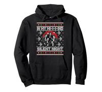 In My Mind Silent Night Ugly Christmas Christmas Family Sweater Sudadera con Capucha