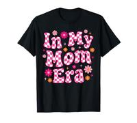 In My Mom Era, Maravilloso Tablero de ajedrez Rosa Retro, Daisy Mother Camiseta