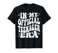 In My Official Teenager Era Funny 13th Birthday Life Camiseta
