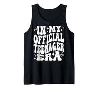 In My Official Teenager Era Funny 13th Birthday Life Camiseta sin Mangas