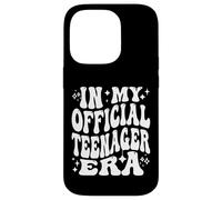 In My Official Teenager Era Funny 13th Birthday Life Carcasa para iPhone 14 Pro
