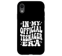 In My Official Teenager Era Funny 13th Birthday Life Carcasa para iPhone XR