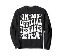In My Official Teenager Era Funny 13th Birthday Life Sudadera