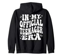 In My Official Teenager Era Funny 13th Birthday Life Sudadera con Capucha