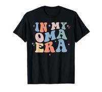 In My Oma Era Retro Groovy Día de la Madre Camiseta