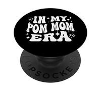 In My Pom Mom Era Cheer Team Mama Spirit Life PopSockets PopGrip Adhesivo