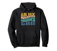 In My Rockstar Grandpa Era Divertido Retro Sudadera con Capucha