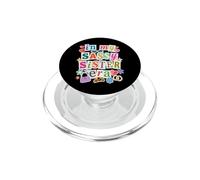 In My Sassy Sister Era - Letras Cortadas Retro 90s Vibes PopSockets PopGrip para MagSafe
