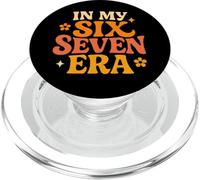 In My Six Seven Era - Funny Retro Groovy Italiano Brainrot PopSockets PopGrip para MagSafe